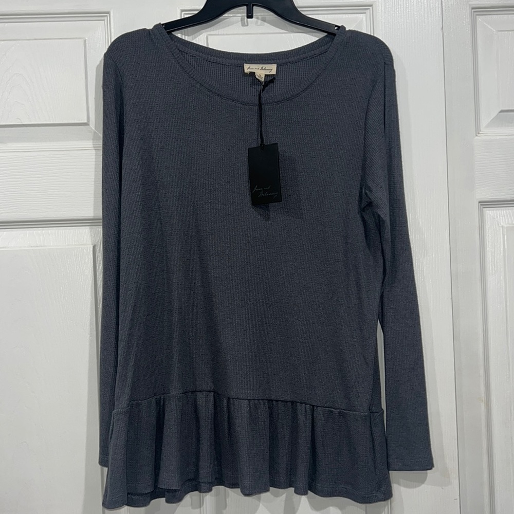 Jane & Delancey | gray tunic thermal